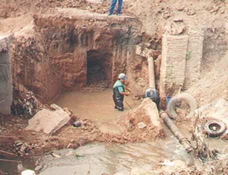 Entubamiento Río Reconquista